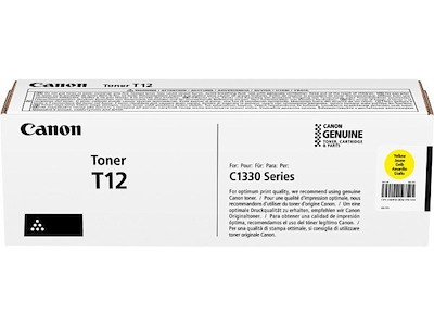 Toner, T12, Yellow-gul, 5.300 sider, Canon 5095C006
