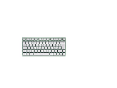CHERRY KW 7100 MINI BT tastatur Universel Bluetooth QWERTZ Tysk Mintfarve