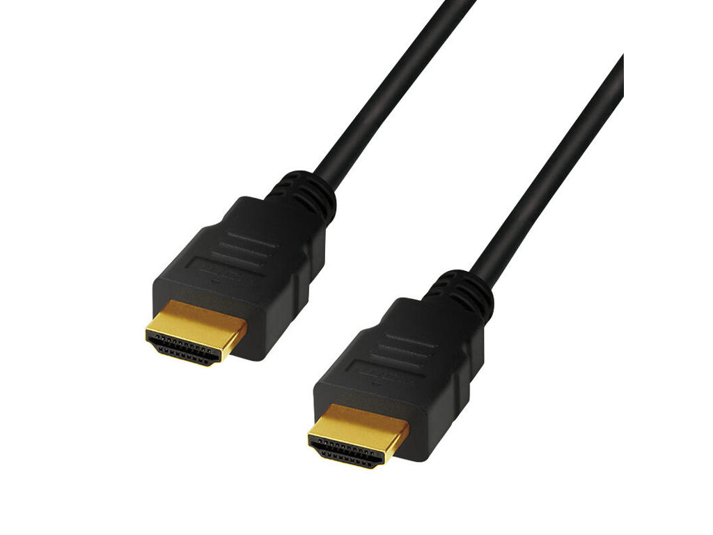 LogiLink CH0079 HDMI-kabel 3 m HDMI Type A (Standard) Sort