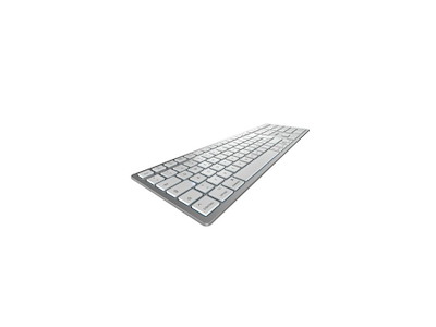 CHERRY KW 9100 SLIM FOR MAC tastatur Universel USB + Bluetooth QWERTY Engelsk Sølv