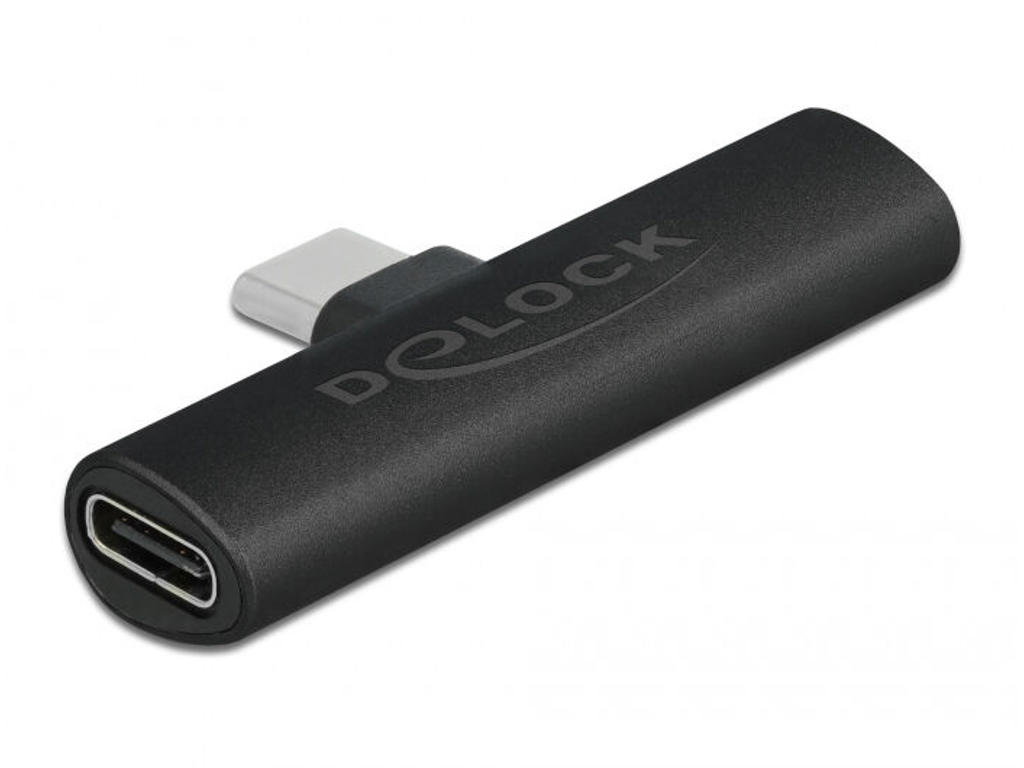 DeLOCK 64114 kabel kønsskifter USB Type-C 2 x USB Type-C Sort