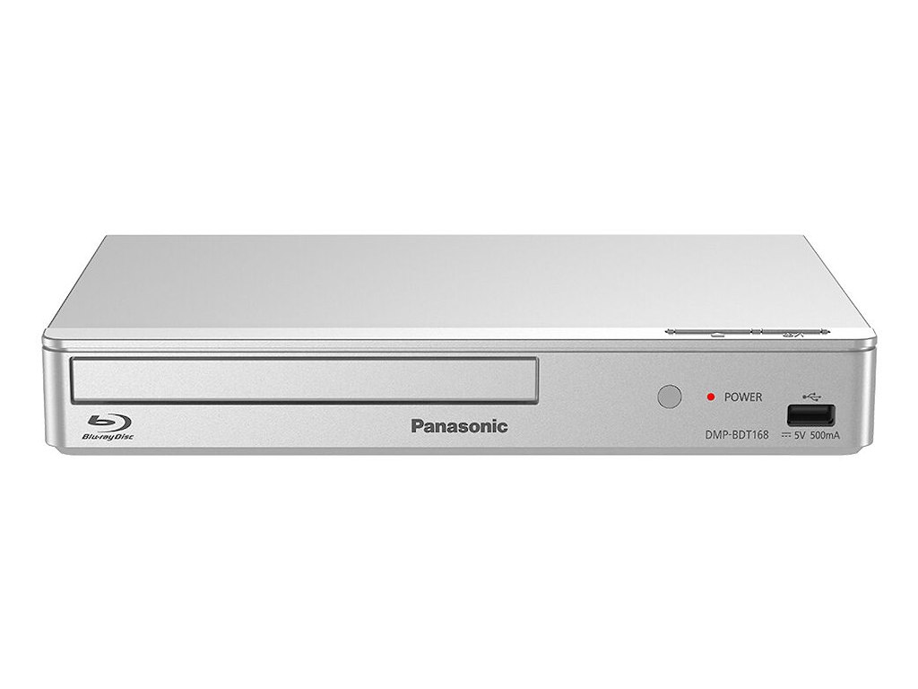 Panasonic DMP-BDT168AG DVD/Blu-Ray afspiller 3D Sølv