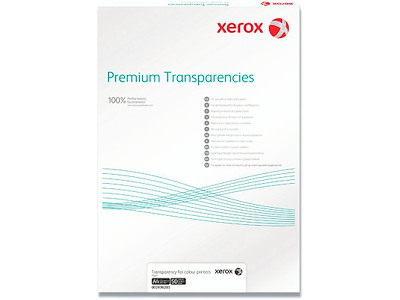 Transparenter, Til laserprinter og kopimaskiner, A3, 100 stk, Xerox Premium 003R98203