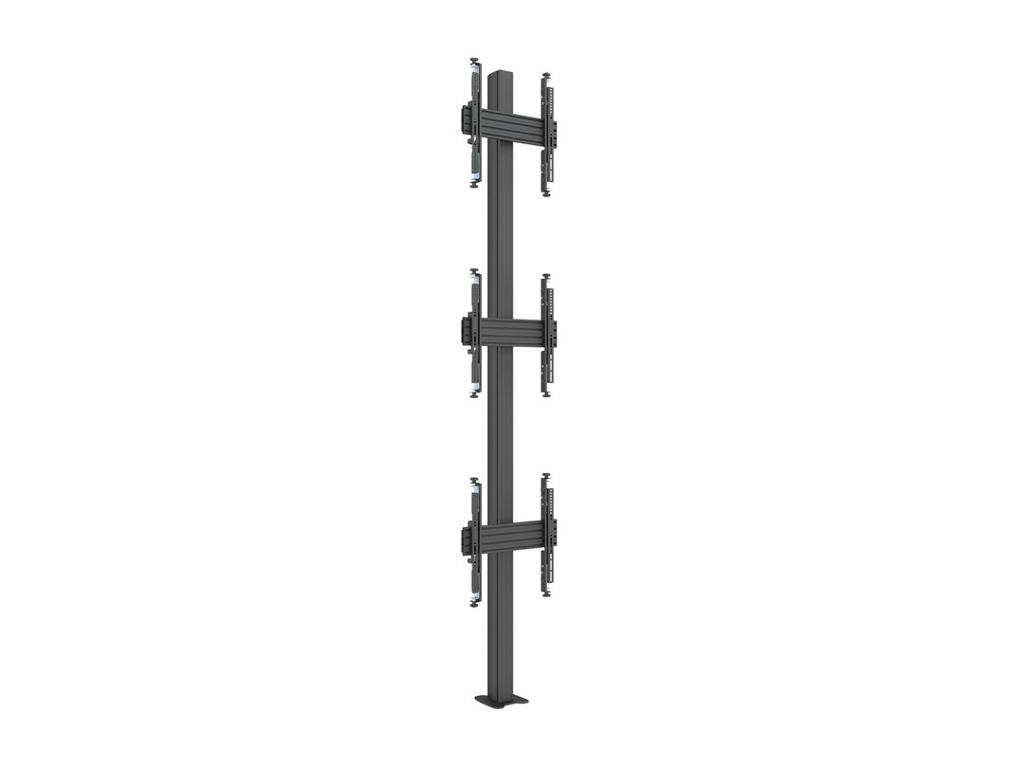Multibrackets 0334 tv-beslag 165,1 cm (65") Sort