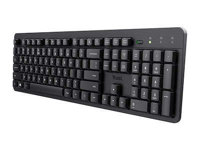 Trust Ody II tastatur Kontor RF trådløst QWERTY US engelsk Sort