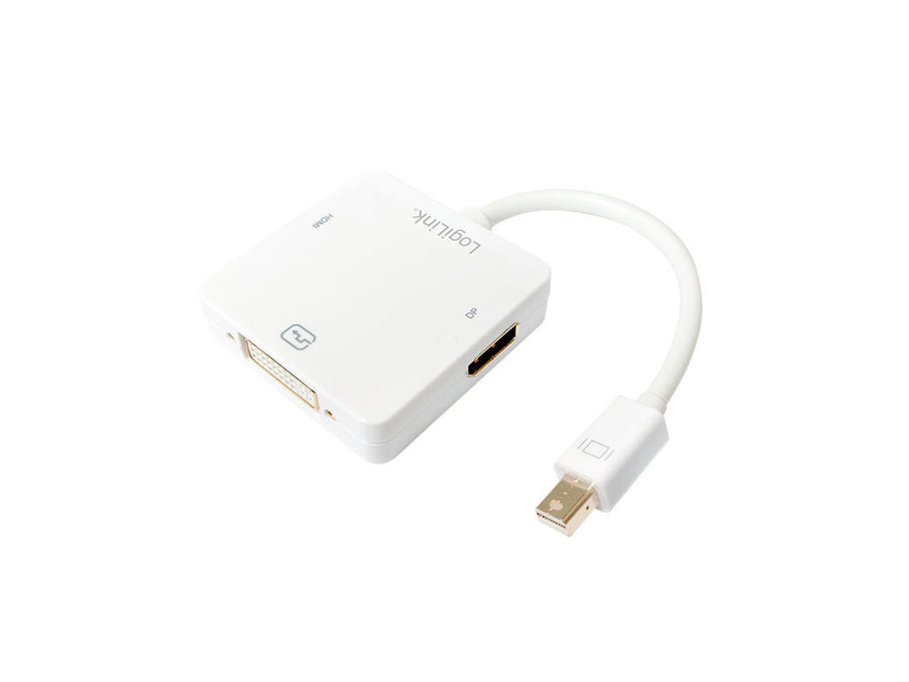 LogiLink CV0045A videokabel adapter 0,15 m Hvid