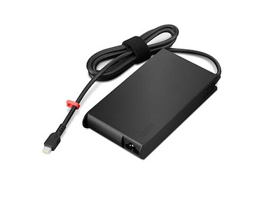 Lenovo 4X21H27804 strømadapter og vekselret Indendørs Sort