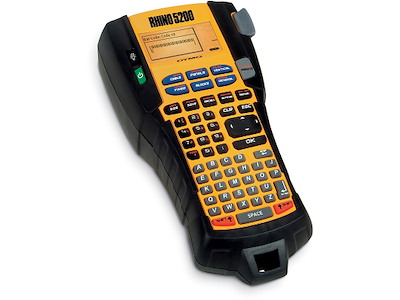 Labelprinter, Håndholdt, Stand-alone, Rhino tape 6-24mm, Dymo Rhino 5200