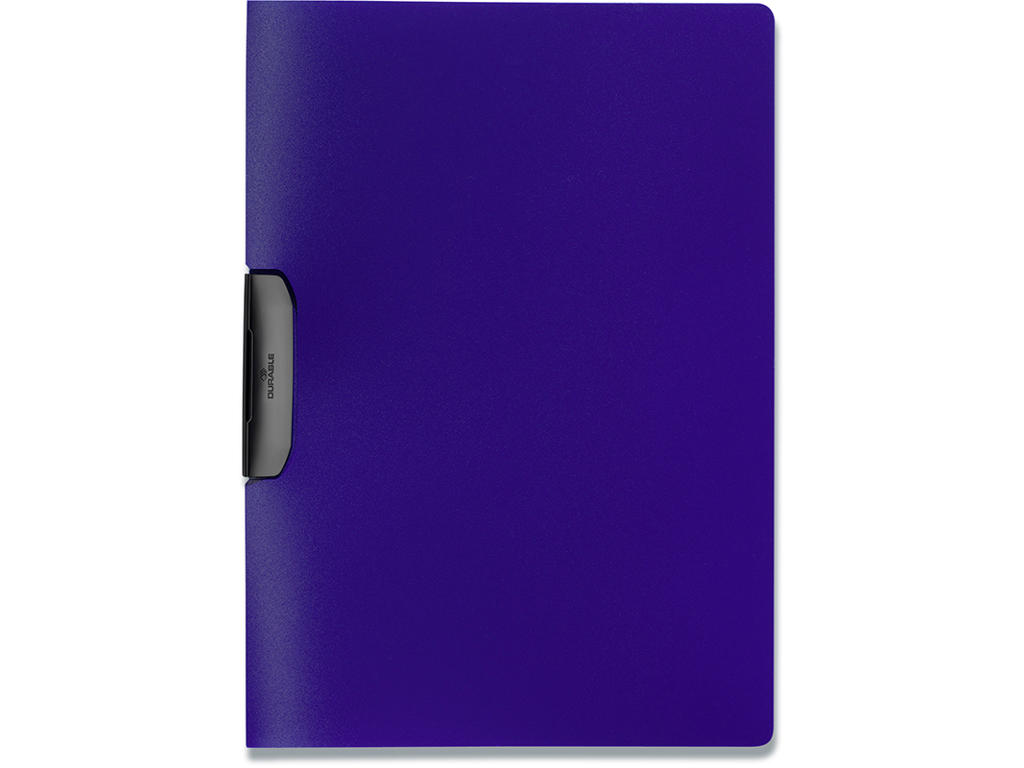 Klemmappe, 30 ark, Mørkeblå, Uigennemsigtig, Durable DURASWING 30