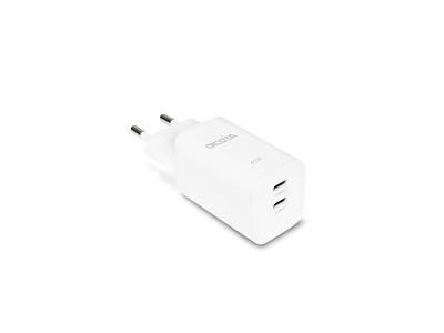 DICOTA D32184 oplader til mobil enhed Laptop, Smartphone, Tablet Hvid Vekselstrøm Hurtig opladning Indendørs