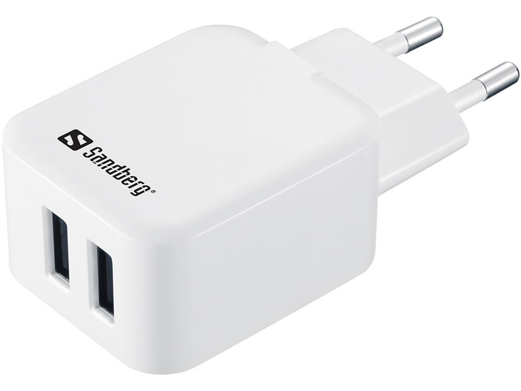 Sandberg AC Charger Dual USB 2.4+1A EU