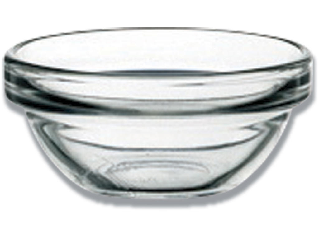 Skål, Hærdet glas, Ø6 cm, 6 stk, MultiLine Arcoroc 