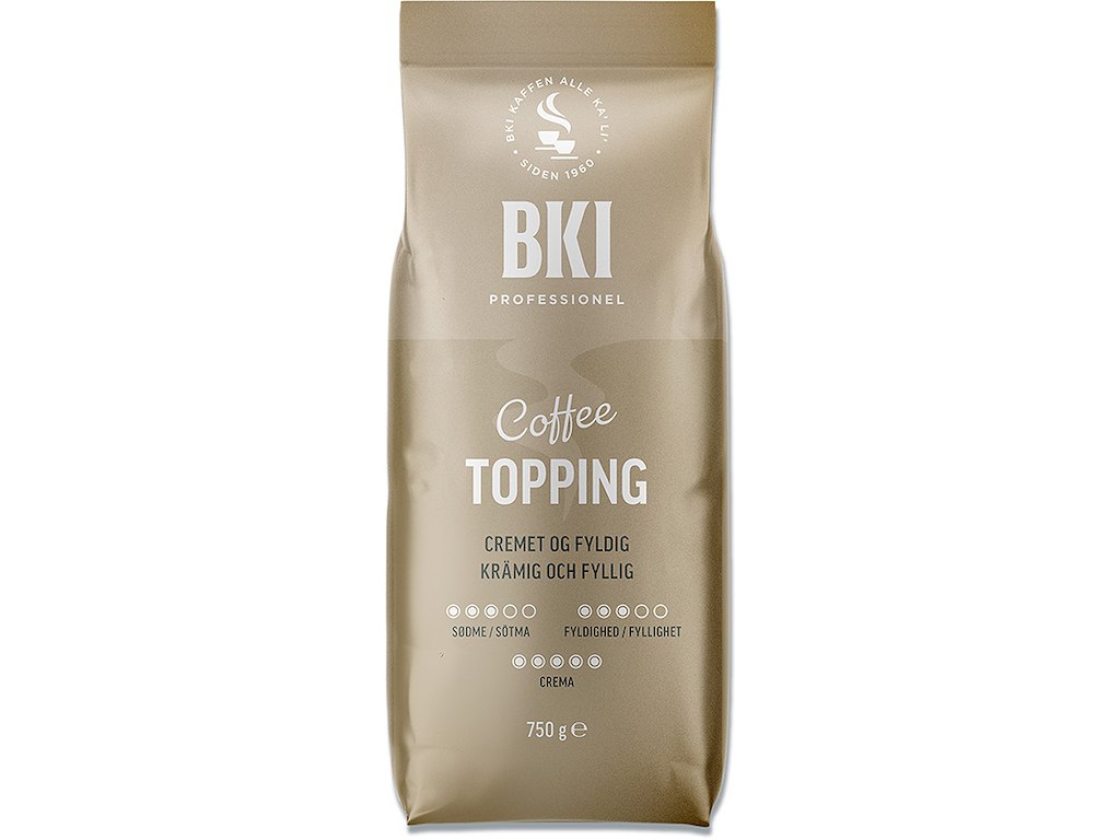 Kaffemælk, 1 pose, 750 g, Fedtprocent: 23%, BKI