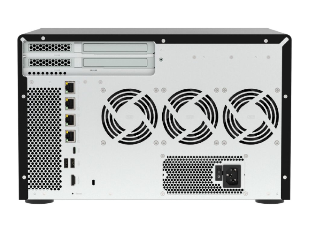 QNAP TVS-H1277AX NAS Tower AMD Ryzen™ 5 16 GB DDR5 QNAP QTS Sort