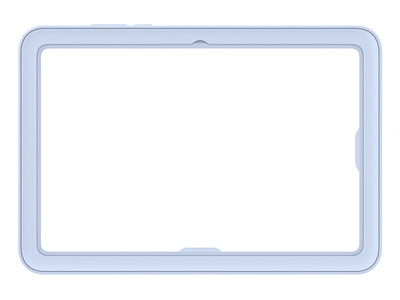 Samsung EF-JX730 27,9 cm (11") Cover Blå