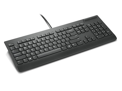 Lenovo 4Y41B69357 tastatur Kontor USB QWERTY US engelsk Sort