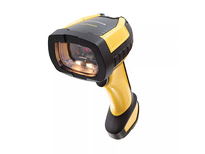 Datalogic PM9600-HP433RBK10 stregkodelæser Håndholdt stregkodelæser 1D/2D Laser Sort, Gul