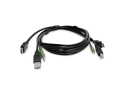 StarTech.com SKHDMMKVM10 KVM-kabel Sort 3 m