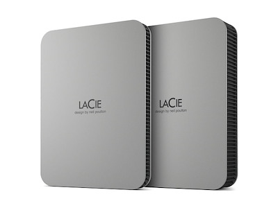 LaCie Mobile Drive (2022) ekstern harddisk 4 TB 2.5" USB Type-C 3.2 Gen 1 (3.1 Gen 1) Sølv