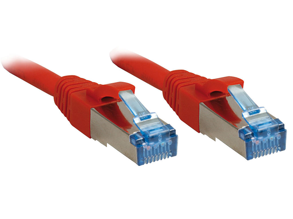 Lindy 30m Cat.6A S/FTP netværkskabel Rød Cat6a S/FTP (S-STP)
