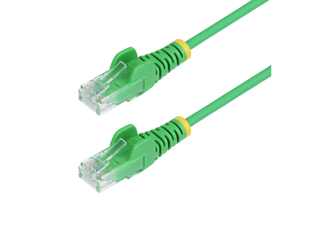 StarTech.com N6PAT250CMGNS netværkskabel Grøn 2,5 m Cat6 U/UTP (UTP)