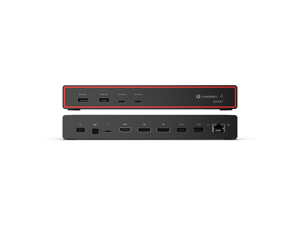 Lenovo ThinkPad Thunderbolt 4 Smart Dock Gen2 7500 Ledningsført Sort