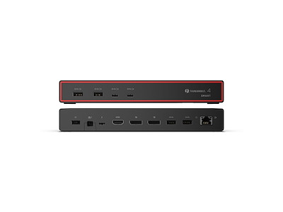 Lenovo ThinkPad Thunderbolt 4 Smart Dock Gen2 7500 Ledningsført Sort