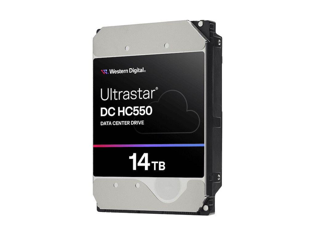Western Digital Ultrastar DC HC550 harddisk 14,3 TB 7200 rpm 512 MB 3.5" SATA