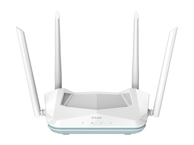 D-Link EAGLE PRO AI AX1500 Smart Router trådløs router Gigabit Ethernet Dual-band (2,4 GHz / 5 GHz) Hvid