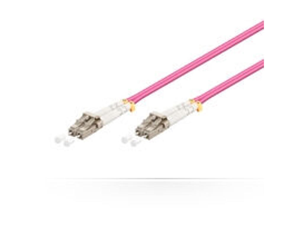 Microconnect FIB440425P InfiniBand og fiberoptisk kabel 25 m LC Violet