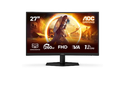AOC G4 C27G42ZE computerskærm 68,6 cm (27") 1920 x 1080 pixel Fuld HD LCD Sort, Rød