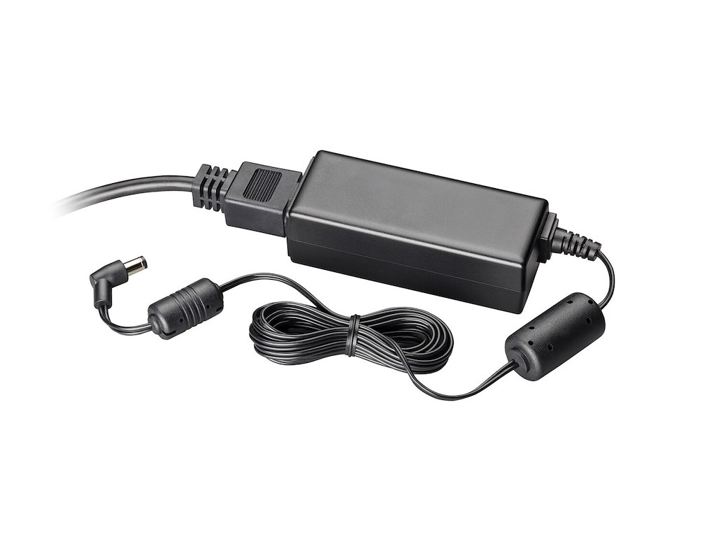 HP Poly CCX 500/505/600/700 Edge E500-strømforsyning med strømledning – 48 V/0,52 A