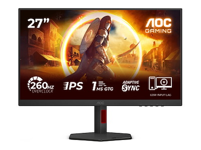 AOC G4 27G4ZR computerskærm 68,6 cm (27") 1920 x 1080 pixel Fuld HD LED Sort, Rød