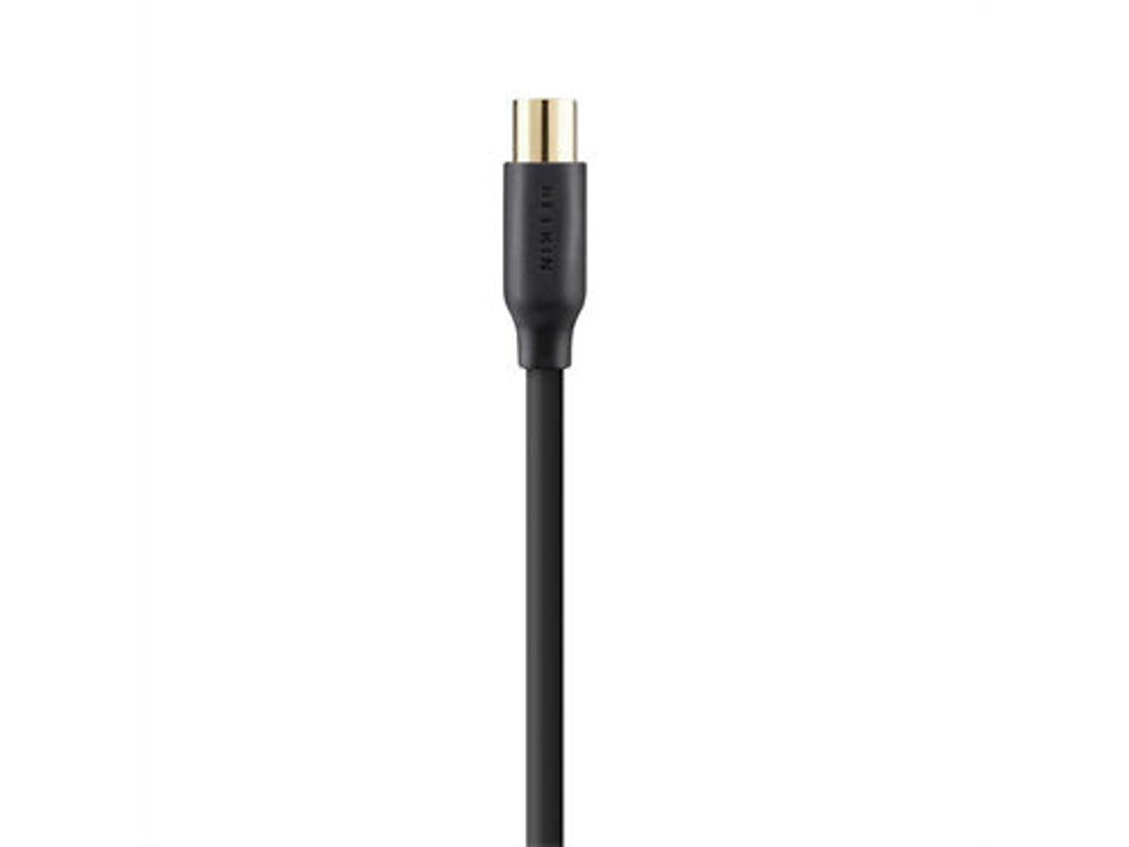 Belkin F3Y057BT5M koaxial kabel 5 m Sort