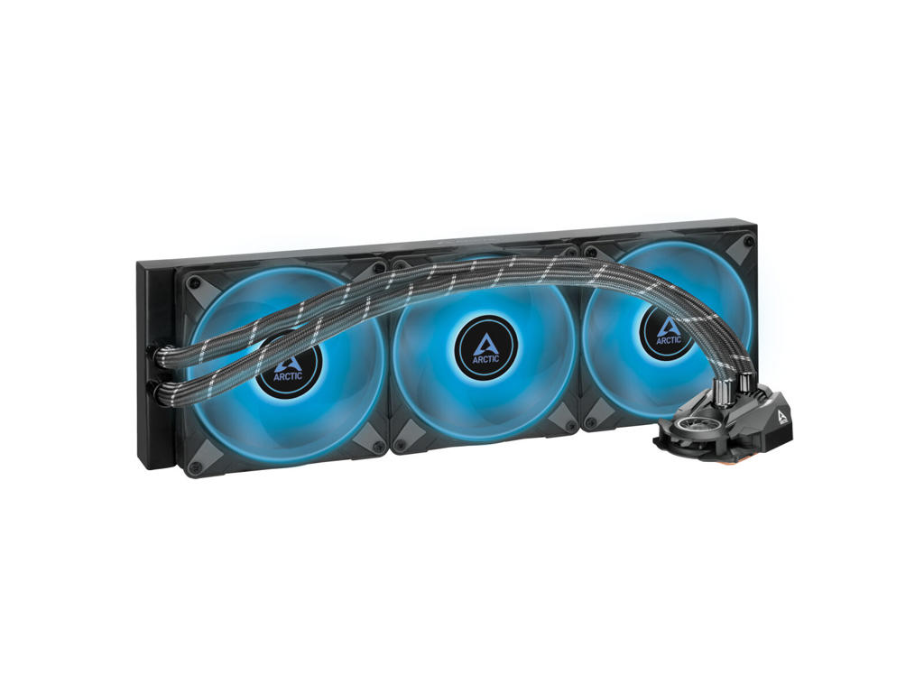 ARCTIC Liquid Freezer II 420 RGB Processor Væskekølingssæt 14 cm Sort 1 stk
