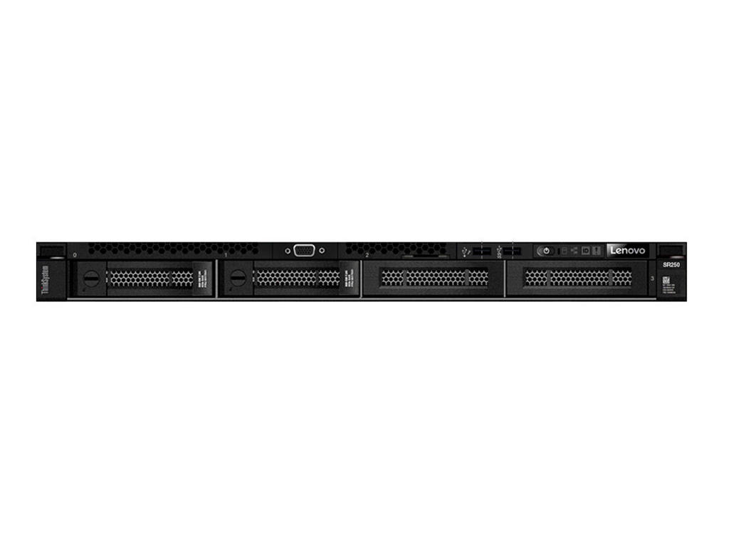 Lenovo ThinkSystem SR250 server 4 TB Stativ (1U) Intel® Xeon® E-2124 3,3 GHz 16 GB DDR4-SDRAM 300 W