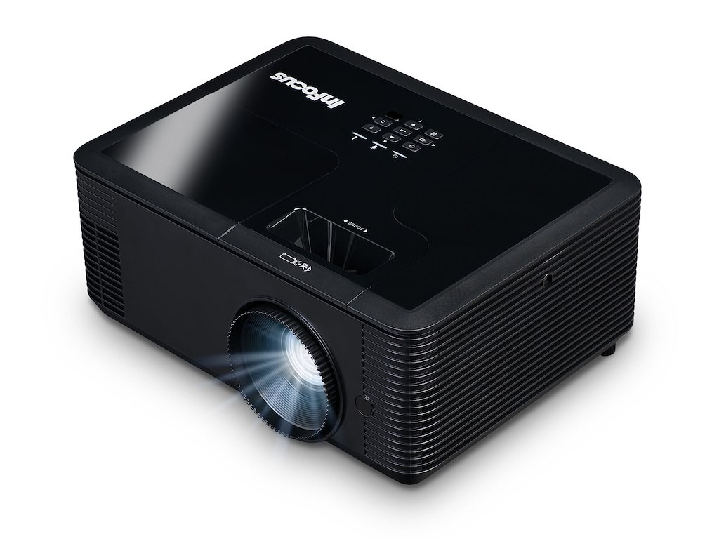 InFocus IN2136 WXGA Standard-kast projektor 4500 ANSI lumens DLP WXGA (1280x800) 3D Sort