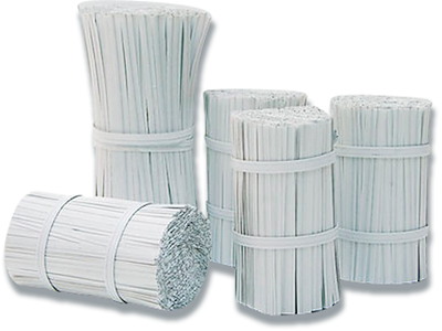 Poselukker, 50 mm, Hvid, 1000 stk, 