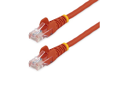 StarTech.com 45PAT50CMRD netværkskabel Rød 0,5 m Cat5e U/UTP (UTP)