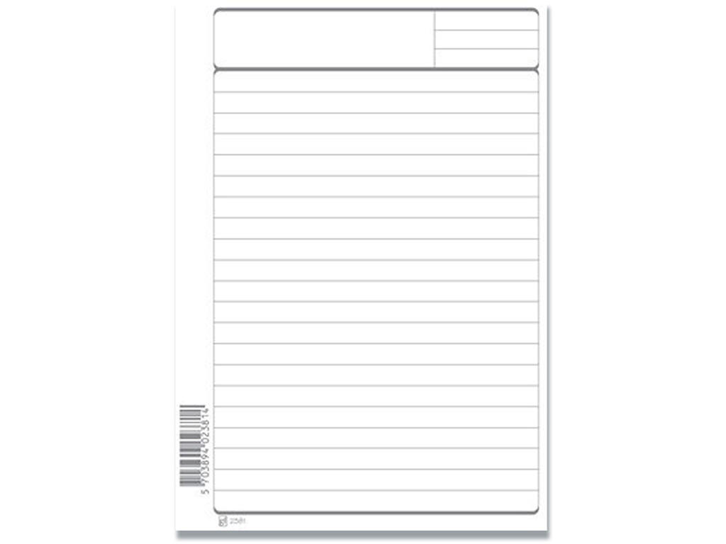 Arbejdsblok, A5, Med 2 huller, 60 blade, Ferco 