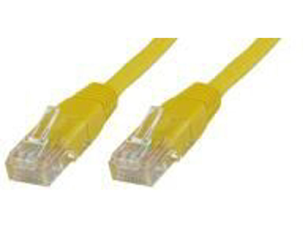 Microconnect UTP6003Y netværkskabel Gul 0,3 m Cat6 U/UTP (UTP)