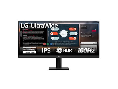 LG 29U511A-B computerskærm 73,7 cm (29") 2560 x 1080 pixel WFHD LCD Sort