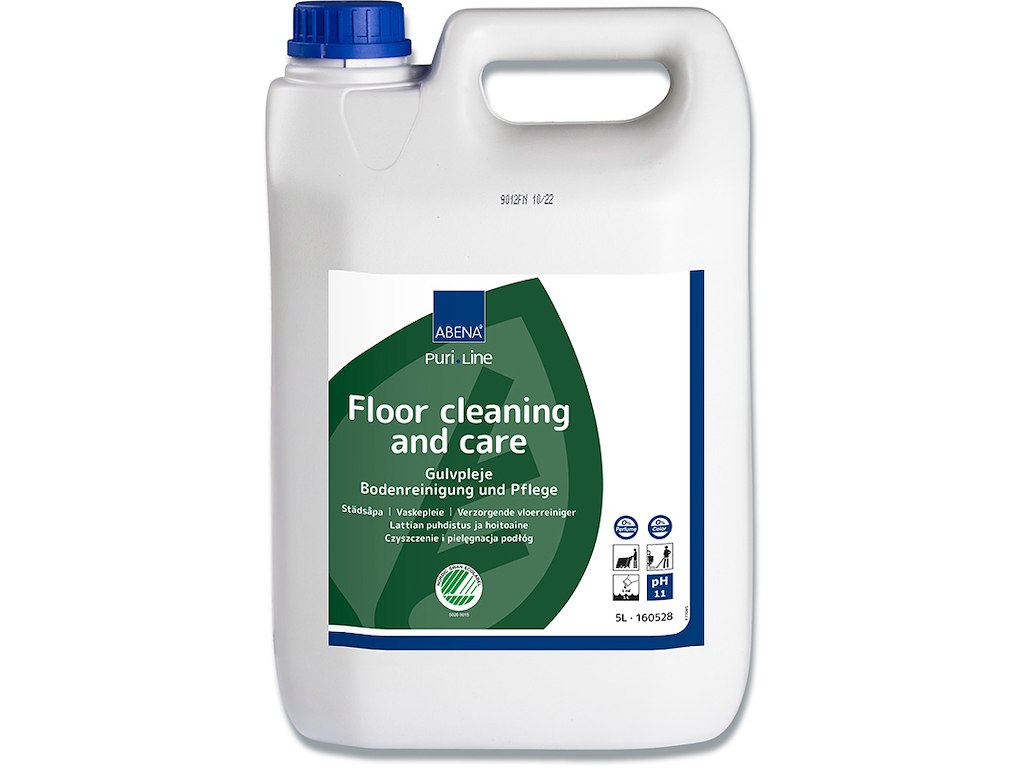 Gulvvask, Uden voks, Uden farve, Uden parfume, 5 liter, Abena Puri-Line