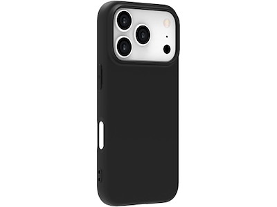 eSTUFF INFINITE (GRS) VIENNA iPhone 18 Pro/17 Pro Black Cover. Material: 100% recycled TPU mobiltelefon etui Sort