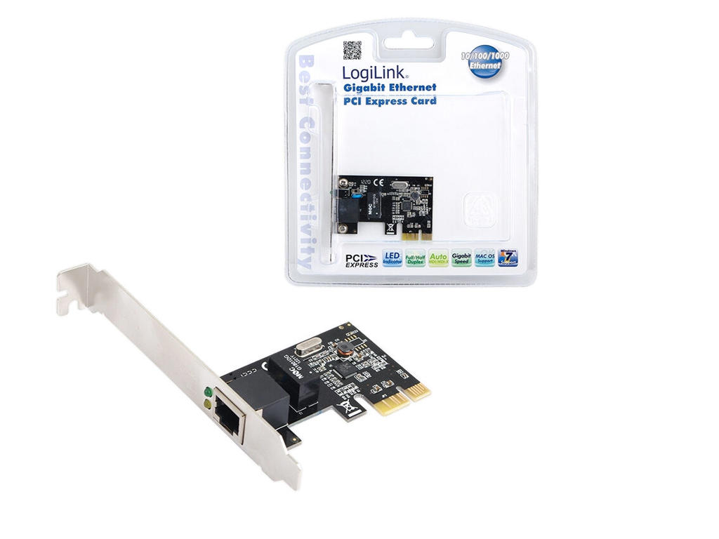 LogiLink Gigabit PCI Express Network Card 1000 Mbit/s
