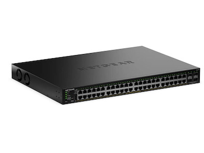NETGEAR GS348TPv2 Administreret L2/L3 Gigabit Ethernet (10/100/1000) Strøm over Ethernet (PoE) 1U Sort
