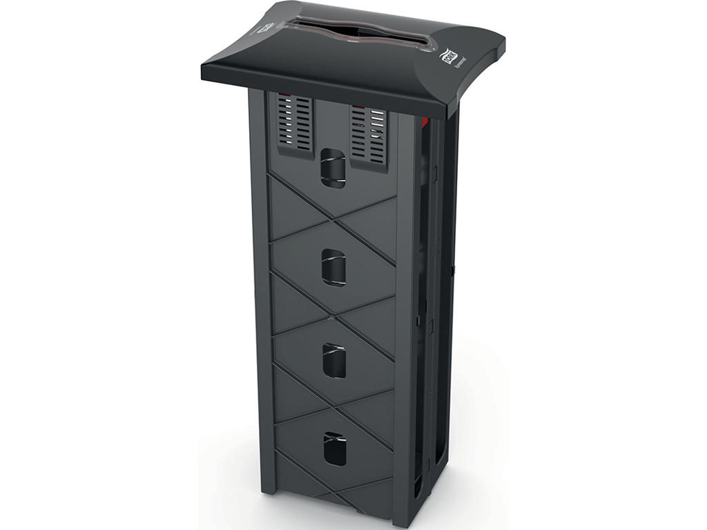 Servietdispenser, Indbygget, 54 cm, Sort, Plast, Tork Xpressnap N4