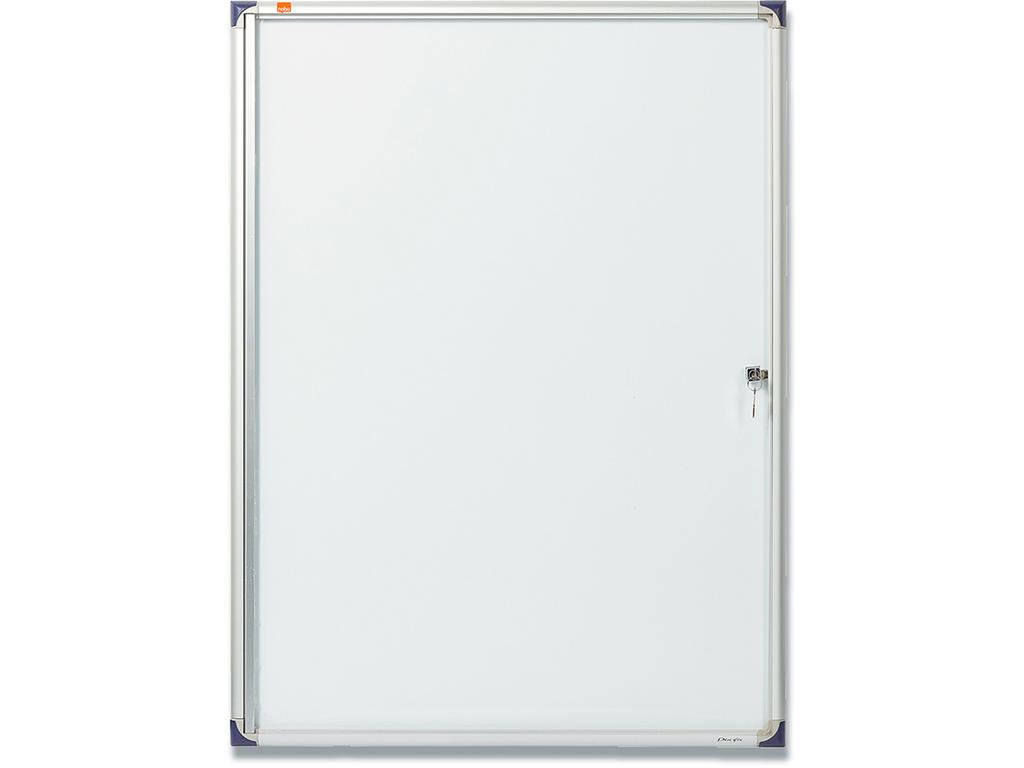 Opslagsskab, 9XA4, Magnetisk, Hængslet låge, Indendørs brug, Nobo Slimline