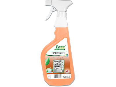 Ovn- og grillrens, Klar-til-brug, Med farve, Uden parfume, 750 ml, Green Care GREASE Power