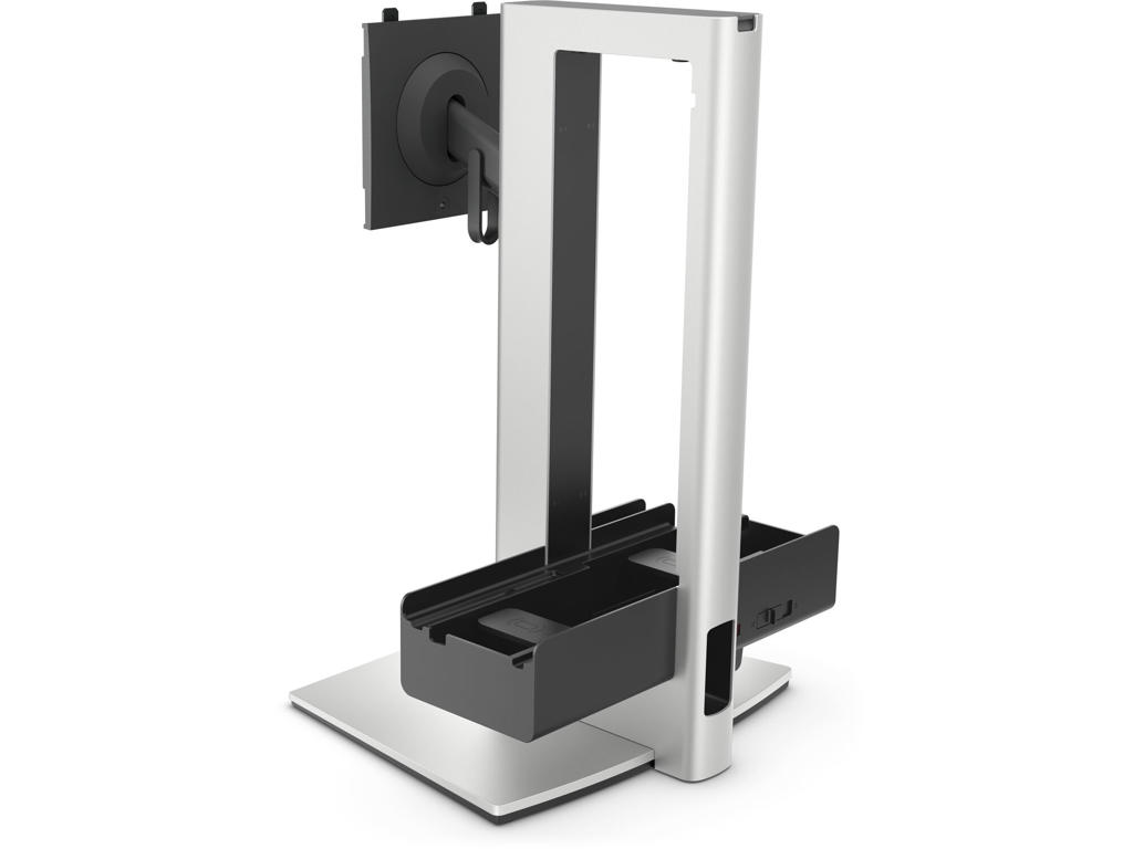 DELL Pro Slim OSS25 68,6 cm (27") Skrivebord Sort, Sølv